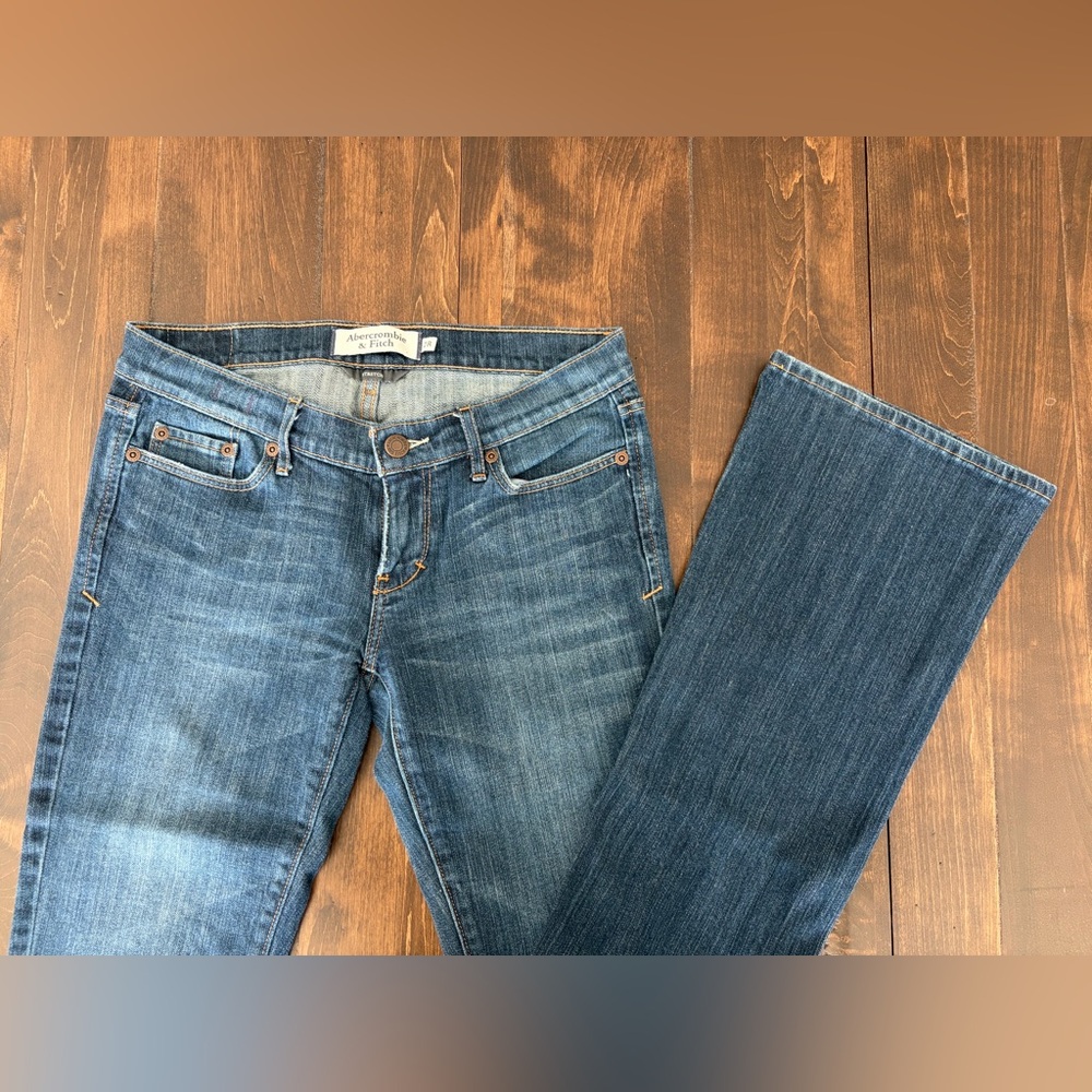 Vintage Y2K Abercrombie & Fitch Madison Flare and Low-rise Jeans